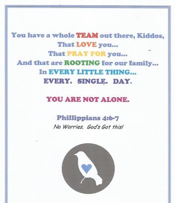 you are not alone kiddos collage