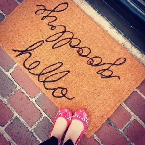 hello goodbye doormat